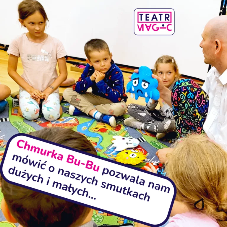 Deszczowa Chmurka Bu-bu — Emocjo-Stworek smutku z bliska
